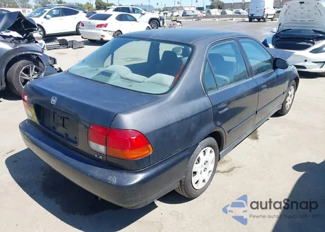 1998 Honda Civic Lx from USA, damaged, VIN JHMEJ6673WS012519